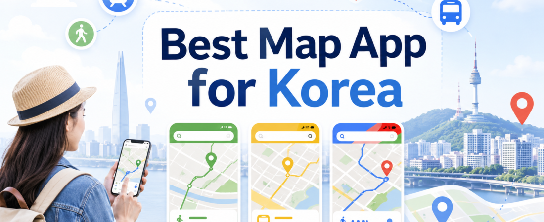 Best Map App for Korea Tourists: Naver Map, KakaoMap, and Google Maps