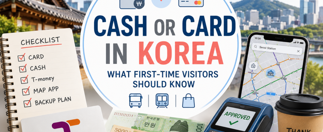 Cash or Card in Korea for Tourists: What First-Time Visitors Should Know