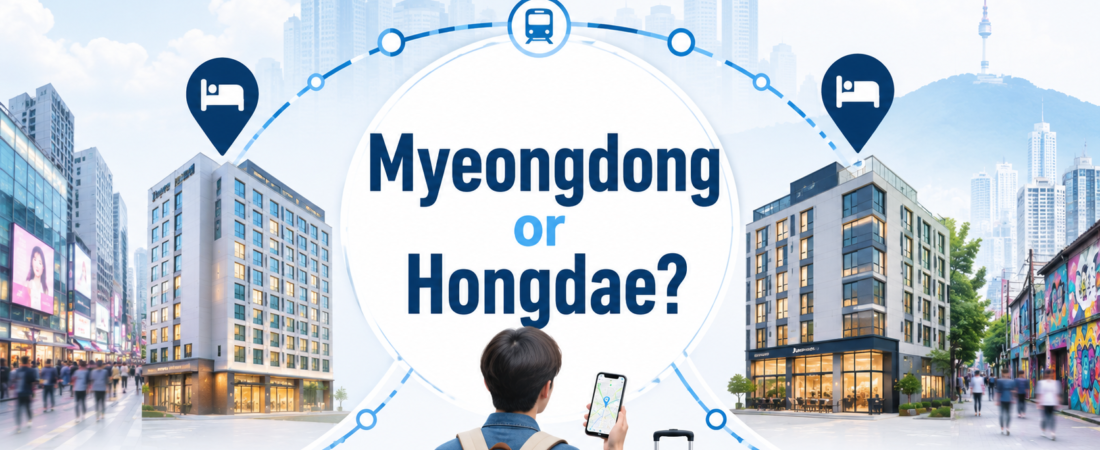 Myeongdong vs Hongdae: Where Should First-Time Visitors Stay in Seoul?